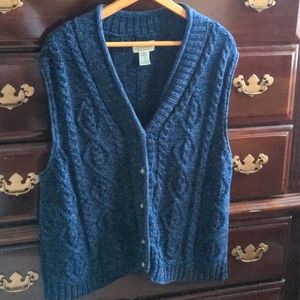 St John's Bay Fashion Vest Size Large